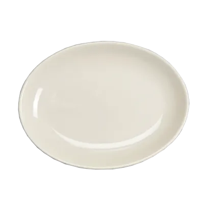 Steelite HL31300 - Oval China Platter 11-1/2" x 8-5/8", Rolled Edge, Homer Empire Design - 1 Dozen
