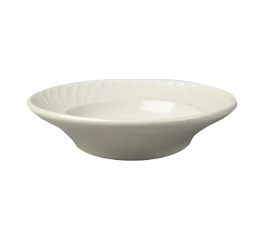 Steelite HL3547000 - 5" Round Fruit/Monkey Dish Bowl, 2 oz, Gothic Blanc China, 5" x 1.25" - 1 Dozen