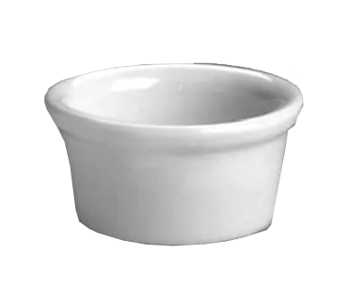 Steelite HL3660AWHA - 5 oz White Hall China Ramekin / Sauce Cup, 2-7/8" Diameter, Round, 1 Dozen