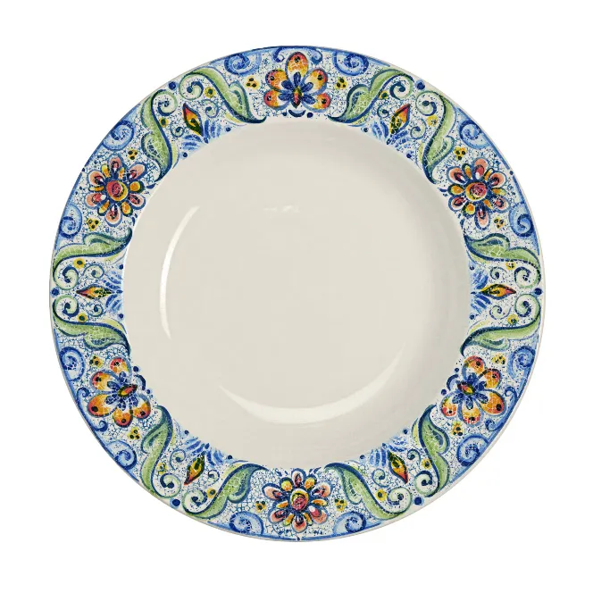 Steelite HL38063909 - 20 Oz Round Pasta Bowl, 11" Diameter, China Material, 1 Dozen