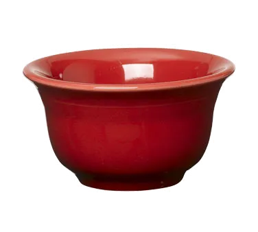 Steelite HL450326 - 6.75 Oz Scarlet Bouillon Cup, 4.0" x 2.25" China, Oven Safe to 425°F - 1 Dozen