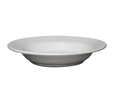 Steelite HL451100 - 9" Round White China Soup Bowl, 13 Oz, 9" x 1.5", Oven Safe To 425°F - 1 Dozen