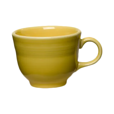 Steelite HL452320 - Fiesta Sunflower China Cup 7.75 oz 3.5" x 2.75", Oven Safe 425°F,No-Stack-1 Dozen