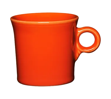 Steelite HL453338 - 10.25 oz China Mug, Fiesta Poppy, 3.5" x 3.5" x 3.5", Oven Safe 425°F - 1 Dozen