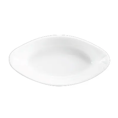 Steelite HL45360AWHA Rarebit Dish, Oval 15 Oz, 10-3/4" x 5-1/2" Hall China, White - 1 Dozen