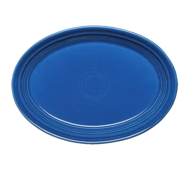 Steelite HL456337 - Oval China Platter, 9.625" x 6.75" x 1.25", Lapis, Oven Safe 425°F - 1 Dozen