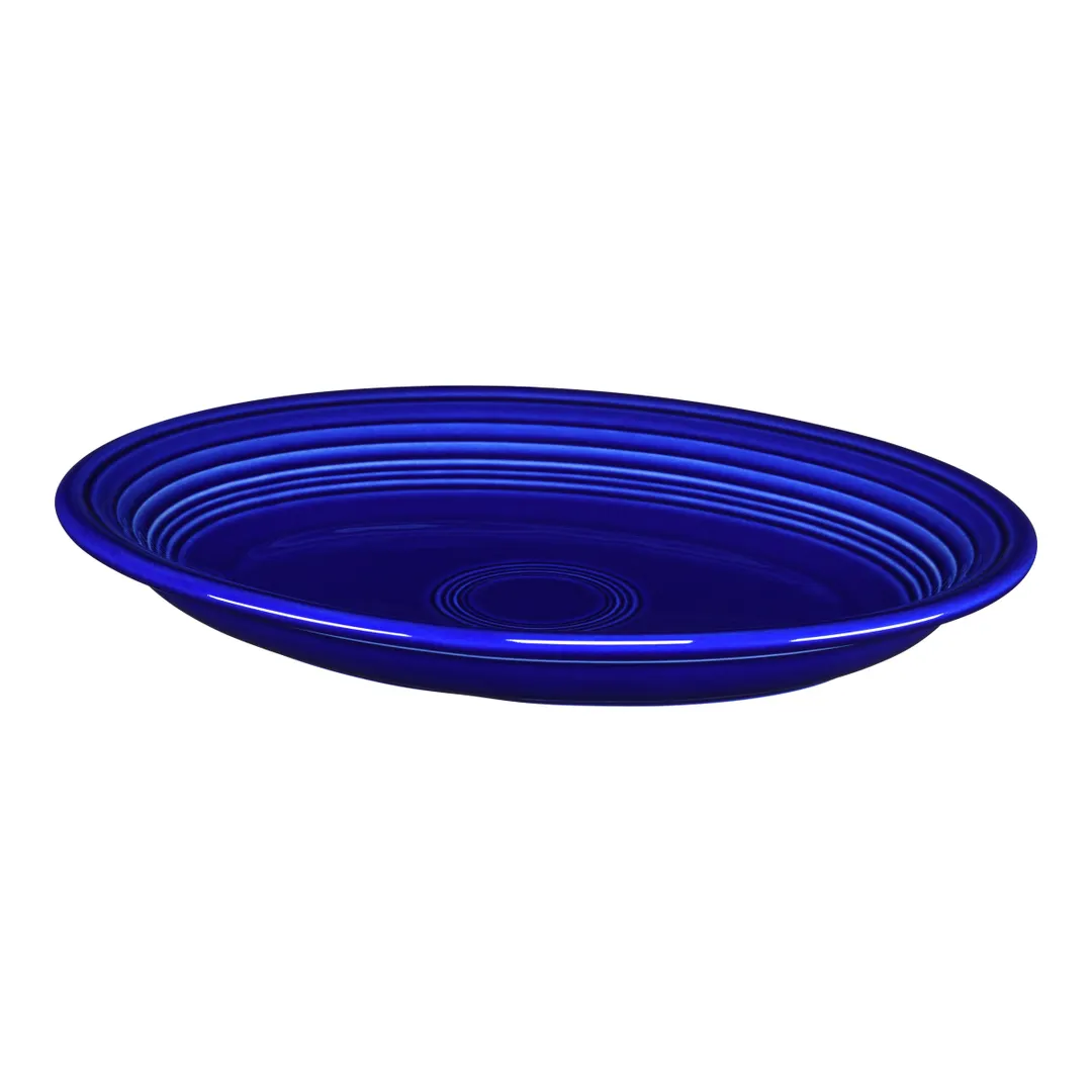 Steelite HL457346 Oval China Platter, 11.625" x 8.875", Fiesta Twilight, Oven Safe 425°F - 1 Dozen