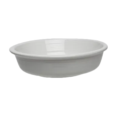 Steelite HL461100 - 19 oz Round White China Bowl, 6.875" x 1.875", Oven Safe to 425°F - 1 Dozen