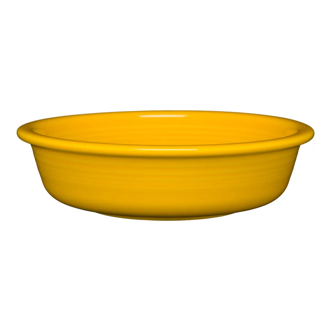 Steelite HL461342 - 19 oz China Bowl, Fiesta Daffodil, 6.875" x 1.875", Oven Safe 425°F - 1 Dozen