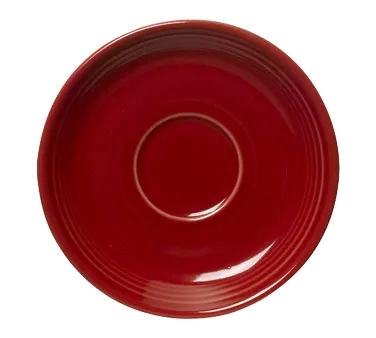 Steelite HL470326 Saucer, 5.875" Round Scarlet Fiesta China, Oven Safe to 425°F, - 1 Dozen