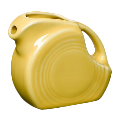 Steelite HL475320 Creamer Pitcher, 5.0 Oz (3.375" x 1.75" x 3.25"), Fiesta China, Oven Safe - 4/Case