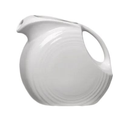 Steelite HL484100 Creamer Pitcher 2qt 50-80 oz White China 11.5"x4.25"x7.25" OvenSafe 425°F - 2/Case
