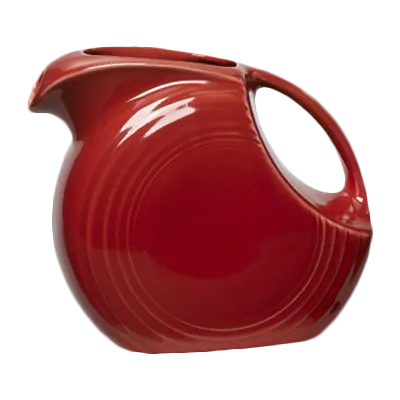 Steelite HL484326 Creamer Pitcher, Scarlet China, 2.0 Qt 11.5"x4.25"x7.25" Oven Safe 425°F - 2/Case
