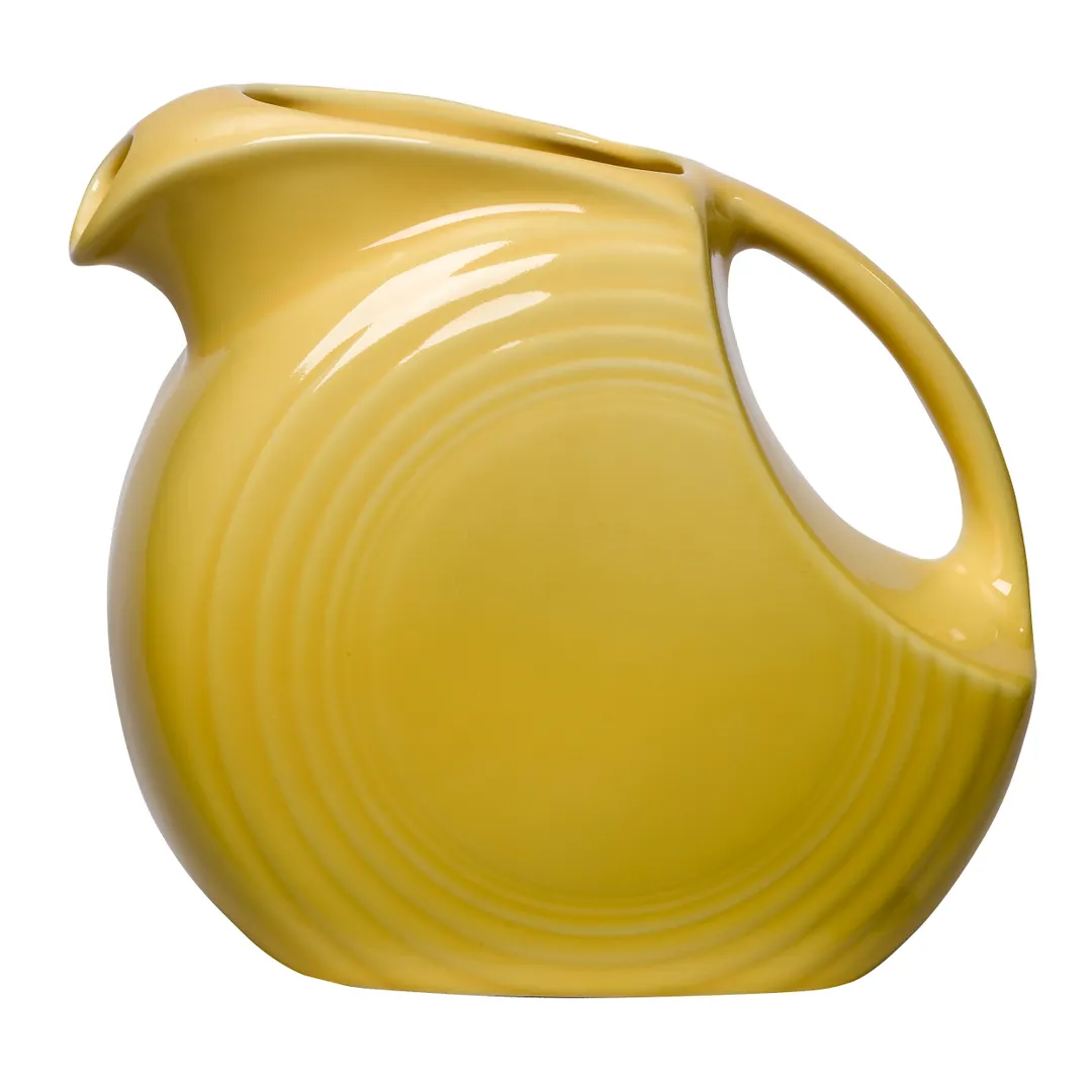 Steelite HL485320 Creamer Pitcher, 28 Oz, Fiesta Sunflower China, Oven Safe 425°F – 4/Case