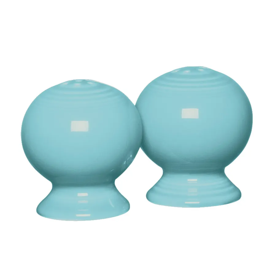 Steelite HL497349 - Salt Pepper Shaker Set, 2.375" x 2.375" x 2.625", Fiesta China, Oven Safe 4/Case