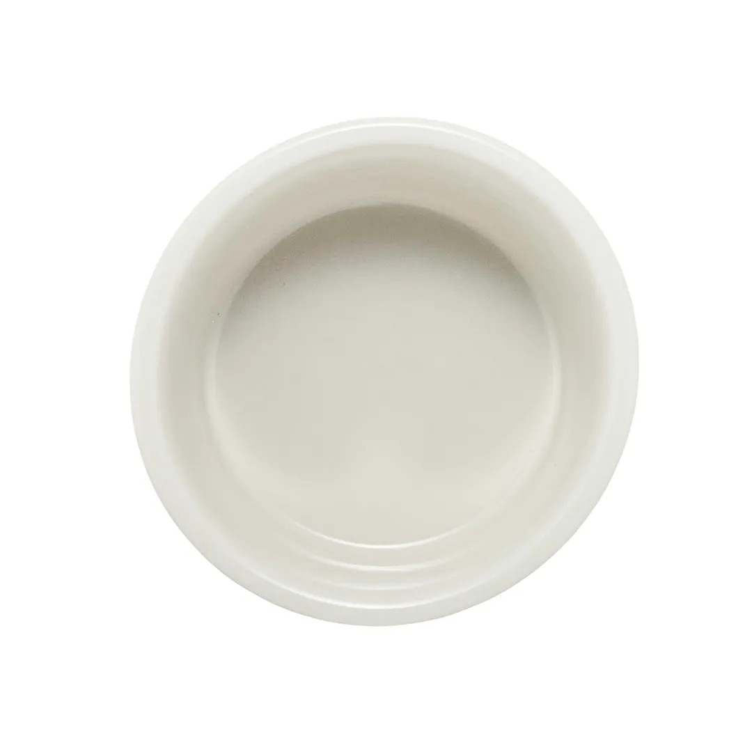 Steelite HL5000AWHA - 12 Oz Soufflé Ramekin, 4-1/2" Diameter, Round Hall China, White - 1 Dozen