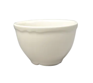 Steelite HL50600 Bouillon Cups, 7.25 oz, 3.875"x2.5" China, Dishwasher Safe Scalloped Edge - 36/Case