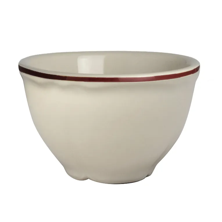 Steelite HL5060866 - 7 Oz Maroon Bouillon Cup, 3.875" x 11.75" China, Dishwasher/Oven Safe - 36/Case
