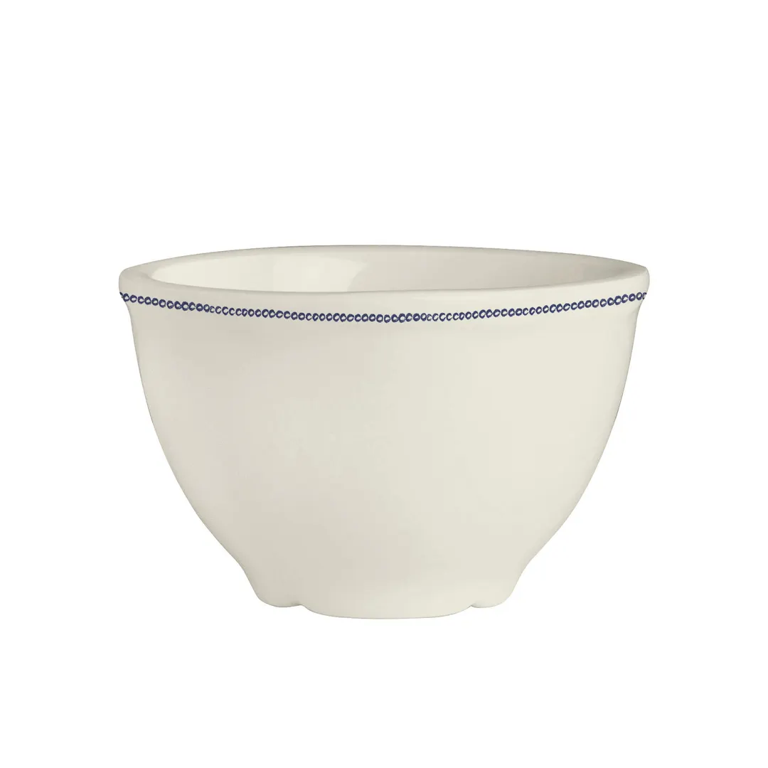 Steelite HL50663879 - 7.25 Oz Bouillon Cup, 3.875" x 2.5" Blue China, Dishwasher Safe - 36/Case
