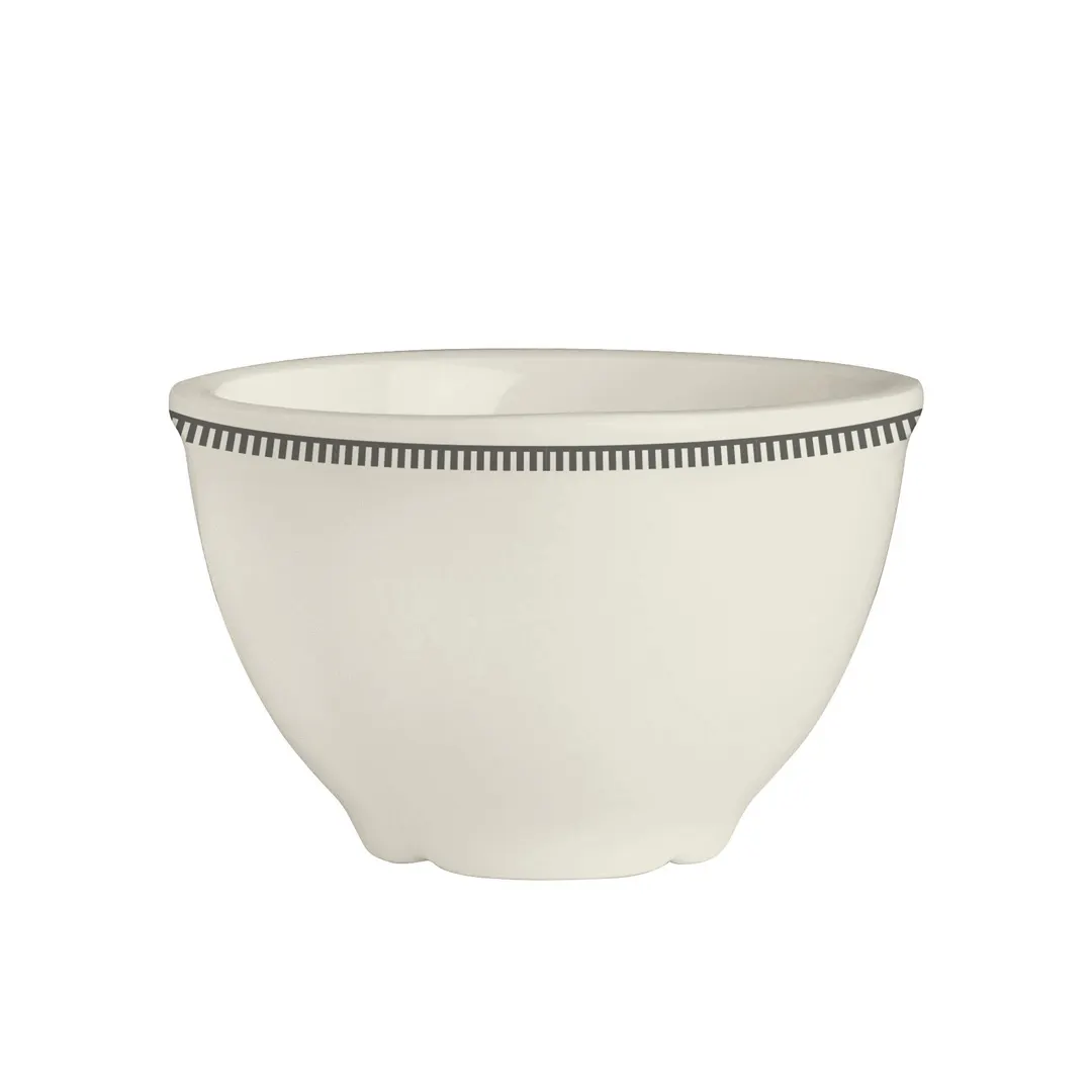 Steelite HL50663882 - 7.25 Oz Bouillon Cup, 3.875" x 2.5" China, Marisa Slate, Oven Safe - 36/Case