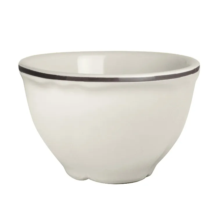 Steelite HL50663927 - 7.25 Oz Bouillon Cup (3.875" X 2.5"), China Slate, Oven Safe 500°F - 36/Case