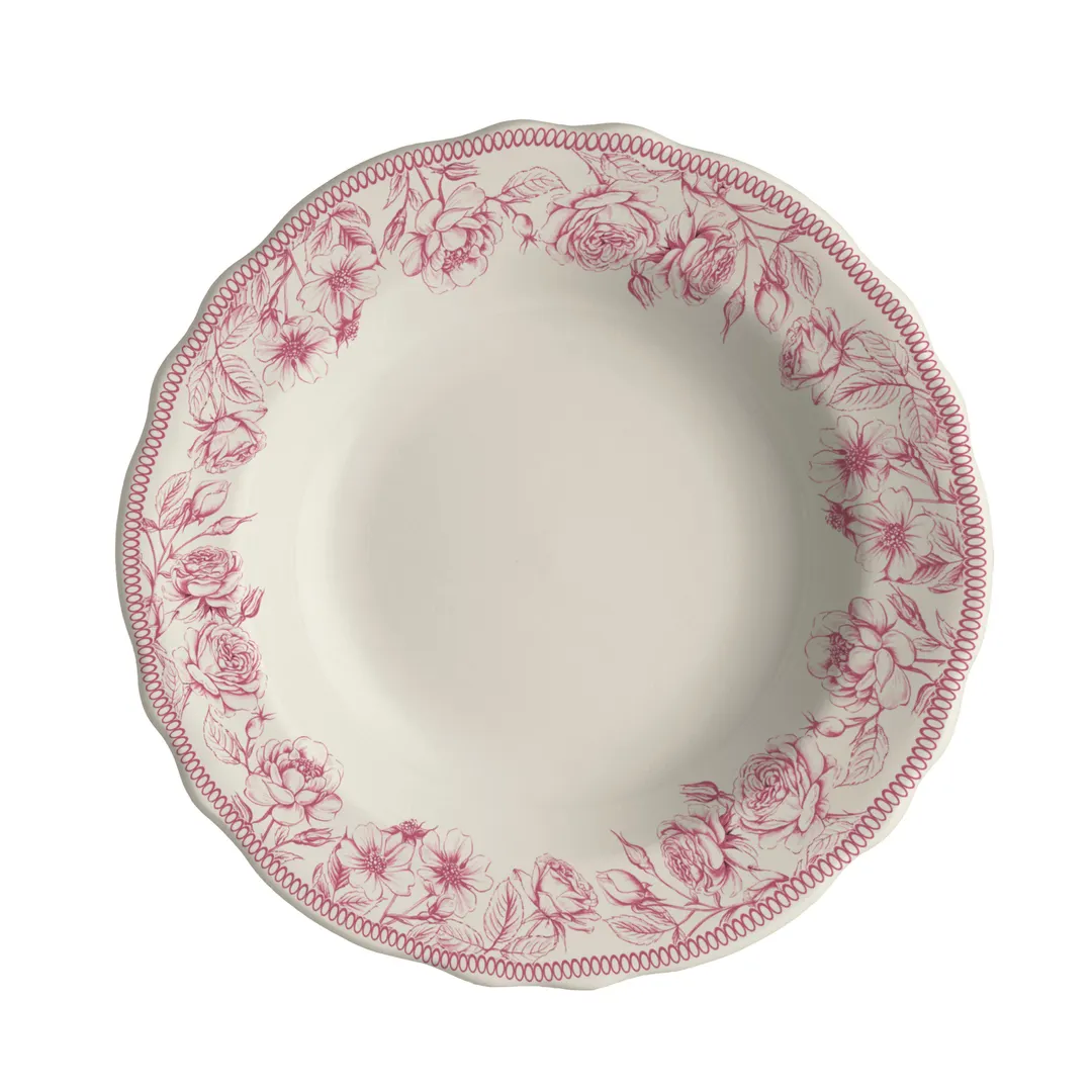 Steelite HL56463873 - Soup Bowl 12.75 oz (9.125" x 1.75") China Dishwasher/Oven Safe 500°F - 24/Case