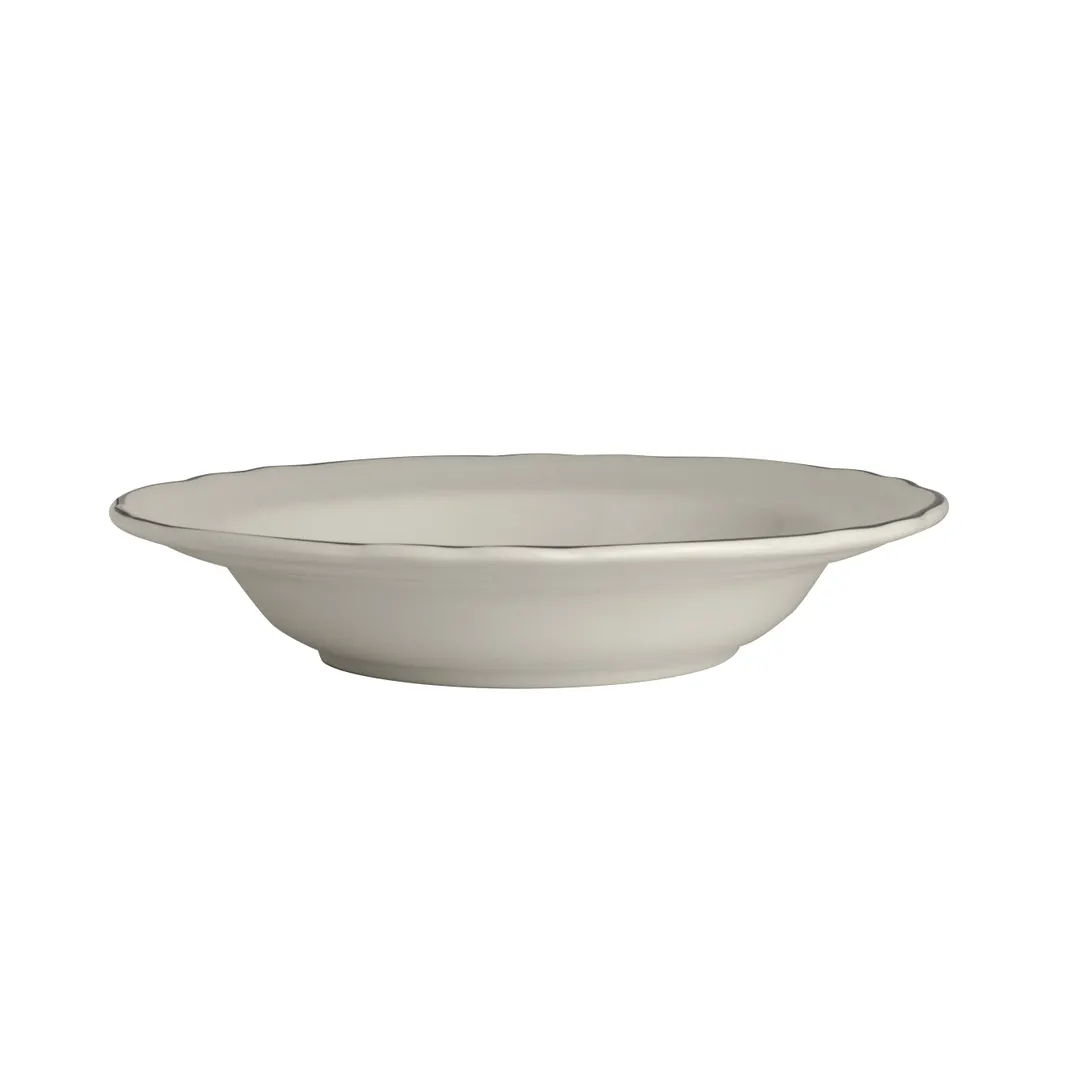 Steelite HL56463927 - 12.75 Oz Soup Bowl, 9" X 1.75", Slate China, Oven Safe 500°F - 24/Case
