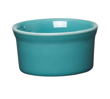 Steelite HL568107 - 8.0 oz Turquoise China Ramekin/Sauce Cup, 4.0" x 2.25", Oven Safe 425°F - 6/Case