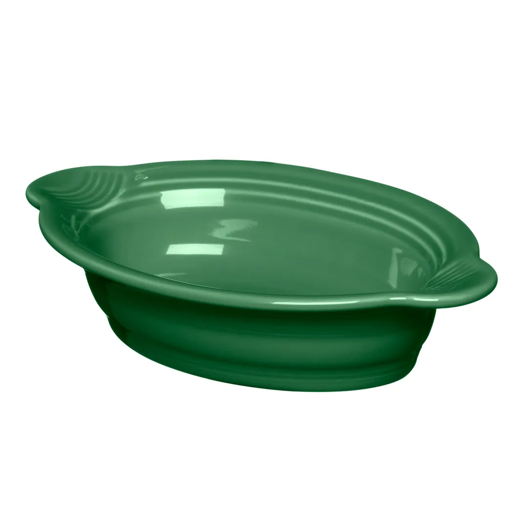 Steelite HL587348 Oval Baking Dish, 13 oz, 9.125" x 5.625" x 2.0" Fiesta, Oven Safe 425°F, - 4/Case