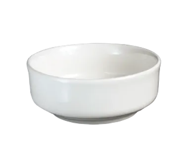 Steelite HL6496000 - 5" Round Nappy China Bowl, 13 oz Capacity, Pristine Finish - 1 Dozen