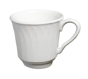 Steelite HL8876900 KENSINGTON Homer 7 oz Plain China Cup Non-Stackable 5-7 oz Capacity - 1 Dozen