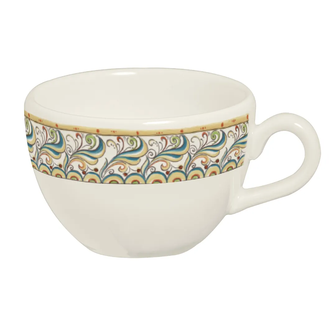 Steelite HL99563912 Low Cup China Cup, 8.0 Oz (4.375" x 3.625" x 2.5") Calabria Porcelain - 1 Dozen