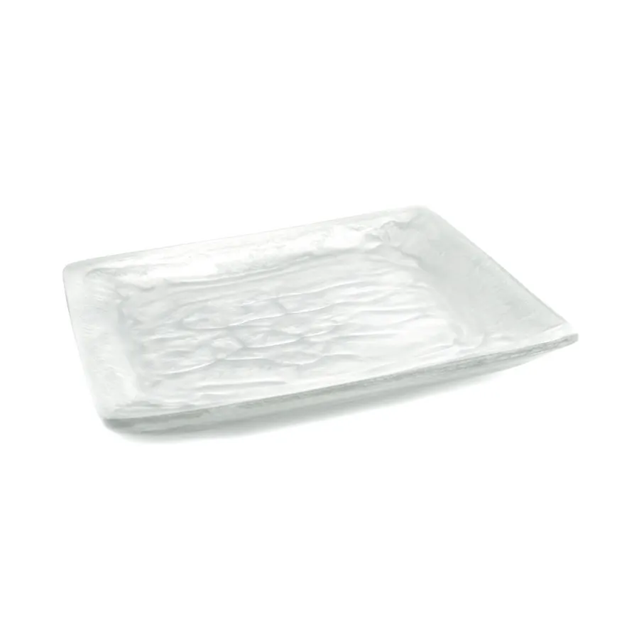 Steelite KMK1033SH Charger Tray – 13" x 13" Square White Resin Display Tray, Break‑Resistant