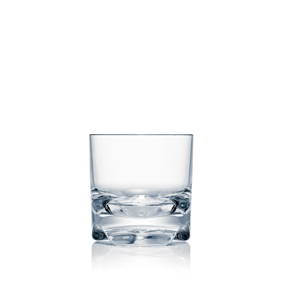 Steelite N100013 - 10-1/2 Oz Clear PC Rocks Glass, Shatter‑Proof, 3-1/2" H x 3-1/8" Base - 1 Dozen
