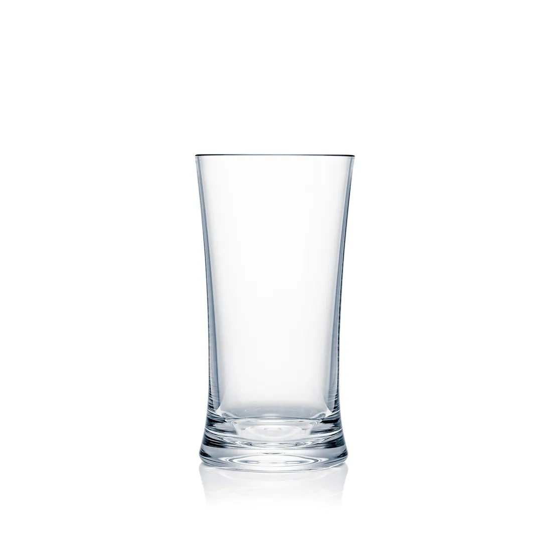 Steelite N400033 - 17 oz Clear Polycarbonate Glass, Shatter‑Proof, 6‑3/8" H x 3‑1/4" W/D/B, 1 Dozen