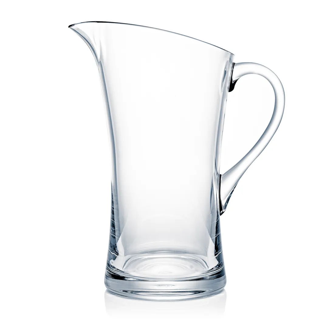 Steelite N470003 - 64 Oz Clear Polycarbonate Pitcher, 10-3/8" H 8-7/8" W 6-7/8" D, Handle - 3/Pack