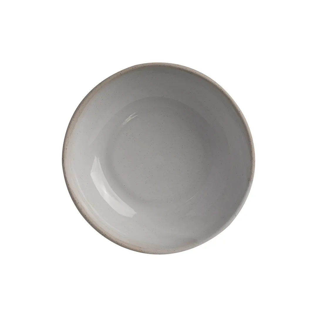 Steelite OG1007164 - 31.5 Oz Stoneware Bowl, 7.75" Dia x 2.0" H, Gembrook White Off‑Grid, - 1 Dozen