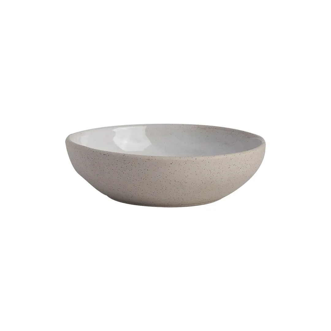Steelite OG1007164 - 31.5 Oz Stoneware Bowl, 7.75" Dia x 2.0" H, Gembrook White Off‑Grid, - 1 Dozen