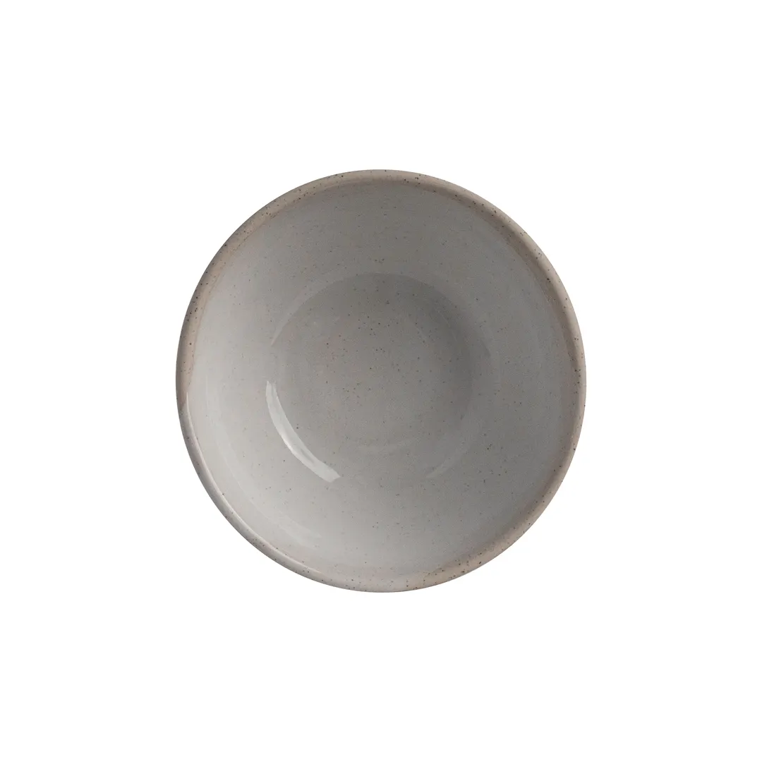 Steelite OG1007165 - 12.5 Oz Round Stoneware Bowl, 4.75" Dia x 2" H, Gembrook White - 1 Dozen
