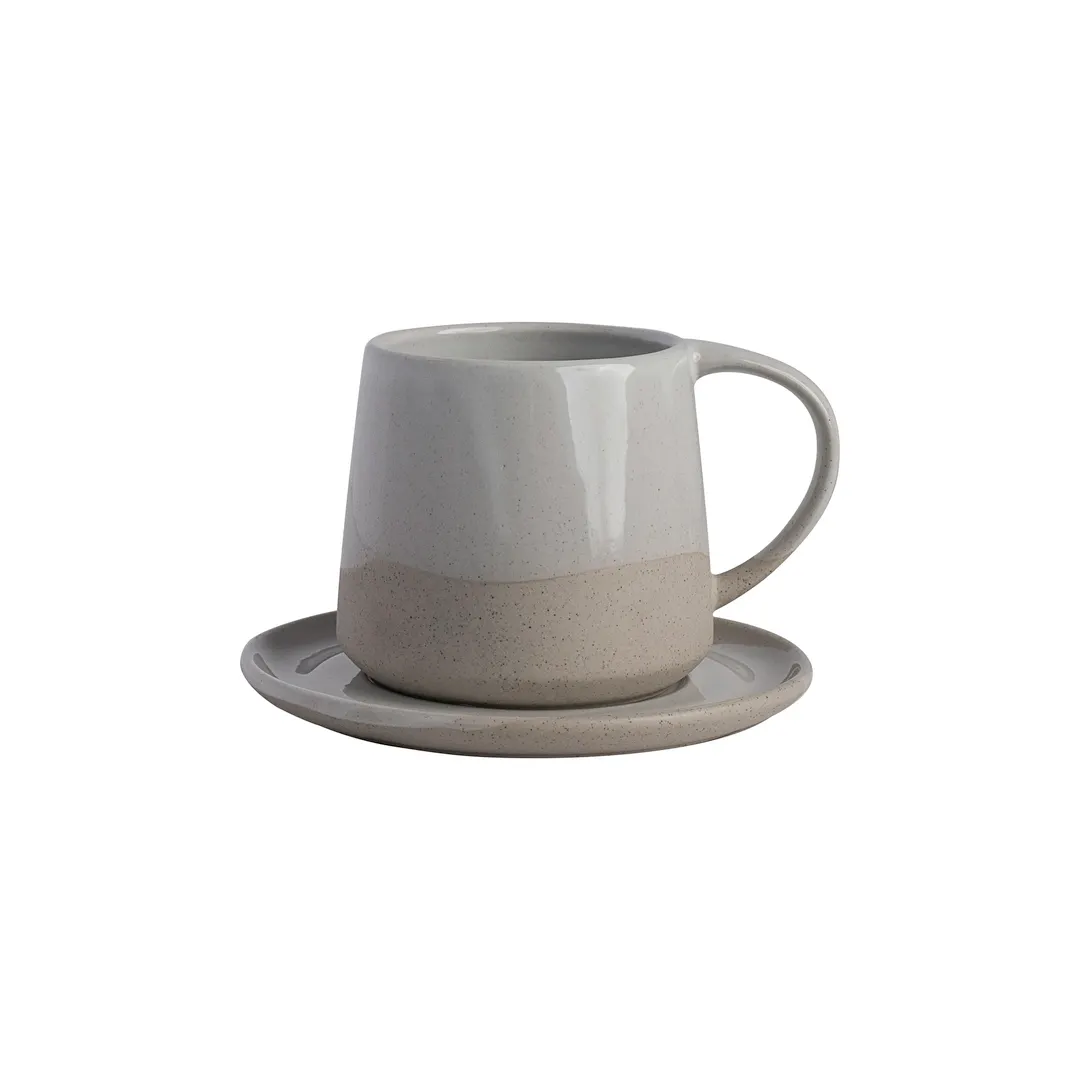 Steelite OG1007662 China Mug, 15 Oz Stoneware, Gembrook White, 5.25" x 4.125" x 3.75" H - 1 Dozen