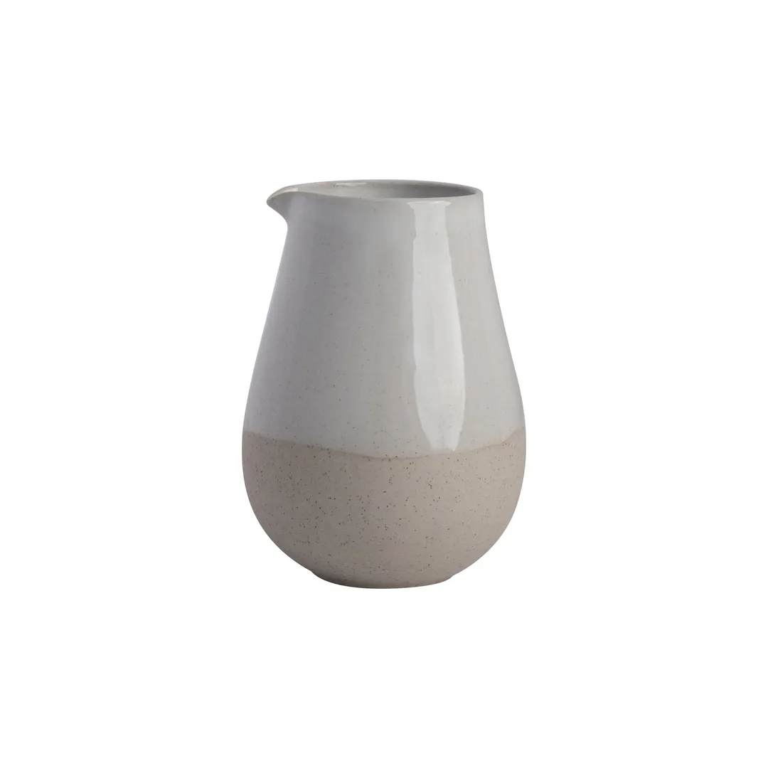 Steelite OG1007668 Creamer Jug, 10.25 oz, 3" x 4.25" Gembrook White Ceramic, - 1 Dozen
