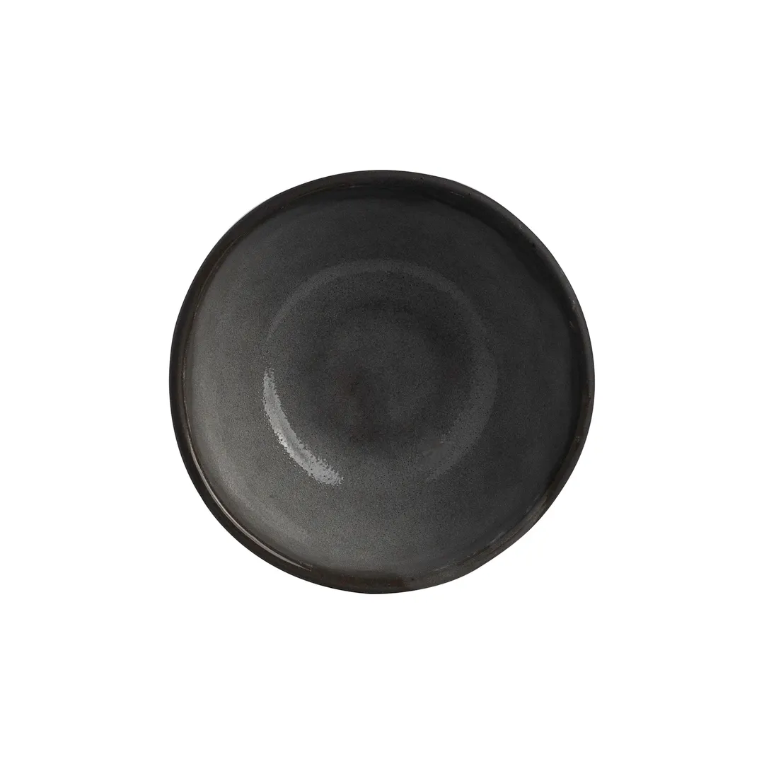 Steelite OG1017165 - 12.5 Oz Ceramic Bowl, 4.75" Dia x 2" H, Gembrook Gray Off Grid Finish - 1 Dozen