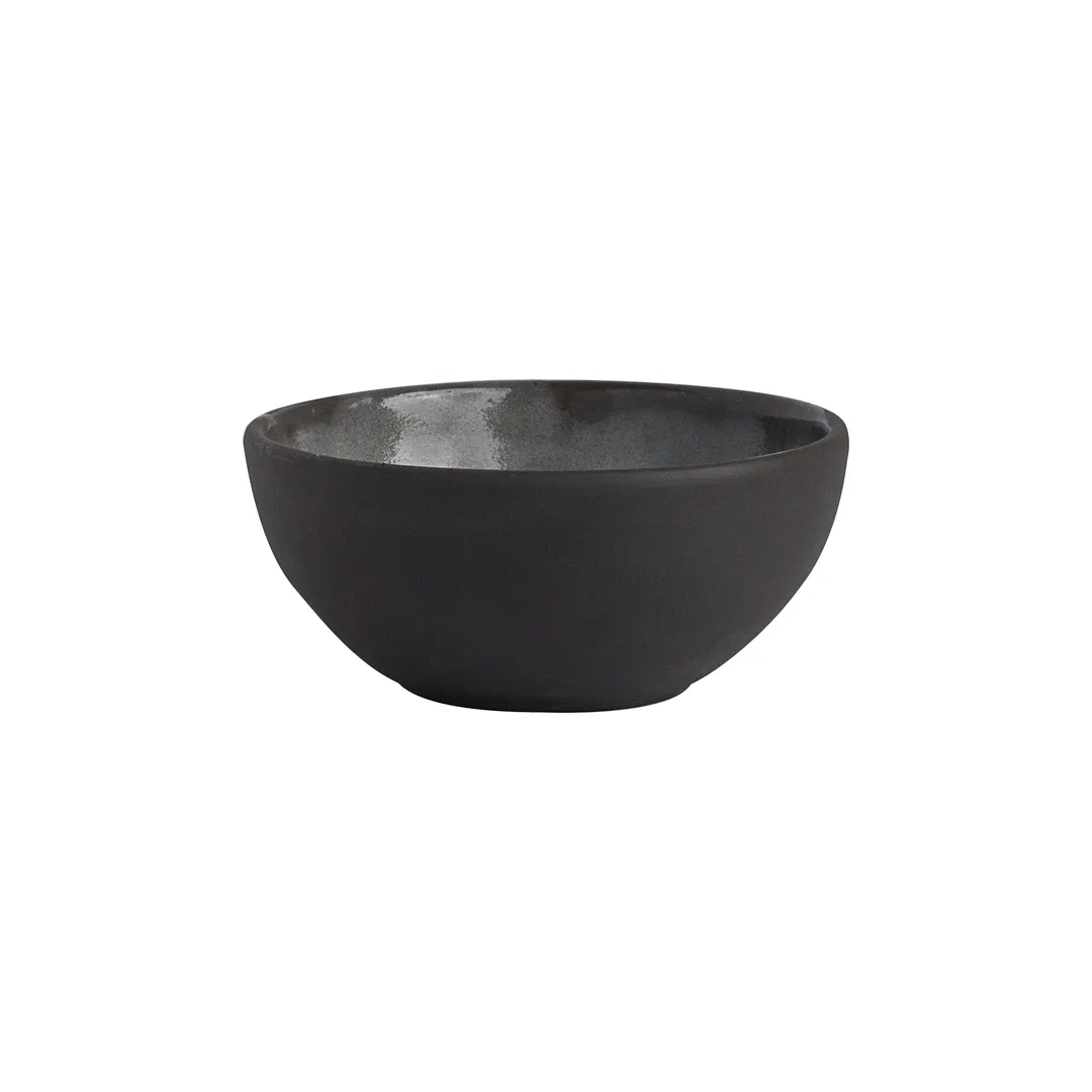 Steelite OG1017165 - 12.5 Oz Ceramic Bowl, 4.75" Dia x 2" H, Gembrook Gray Off Grid Finish - 1 Dozen