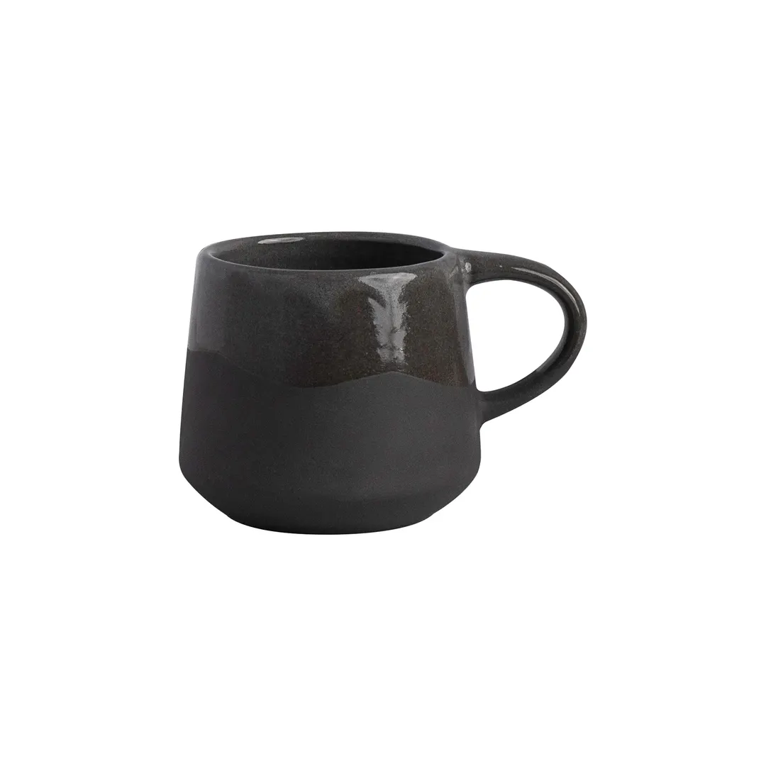 Steelite OG10176641 - 4.0 Oz Stoneware Cup, 3.75" x 3.0" x 2.625" Round, Gembrook Gray, 1 Dozen