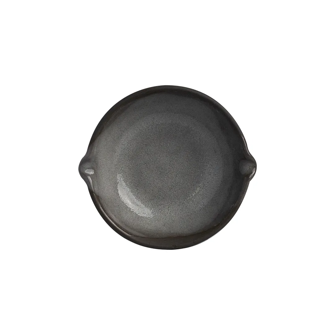 Steelite OG1017667 - 4" Round Stoneware Bowl, 3.5 Oz, Gembrook Gray Off Grid Studio, - 1 Dozen