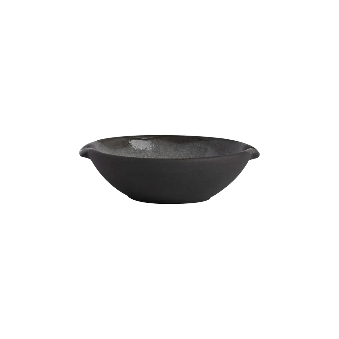 Steelite OG1017667 - 4" Round Stoneware Bowl, 3.5 Oz, Gembrook Gray Off Grid Studio, - 1 Dozen