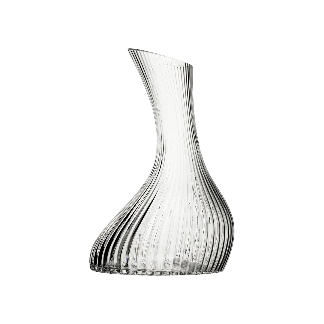 Steelite P38451 Decanter Carafe, 59 oz Clear Glass, 10-3/4"H x6-7/8"W x3-1/4"T x6-1/4"B, - 2/Case