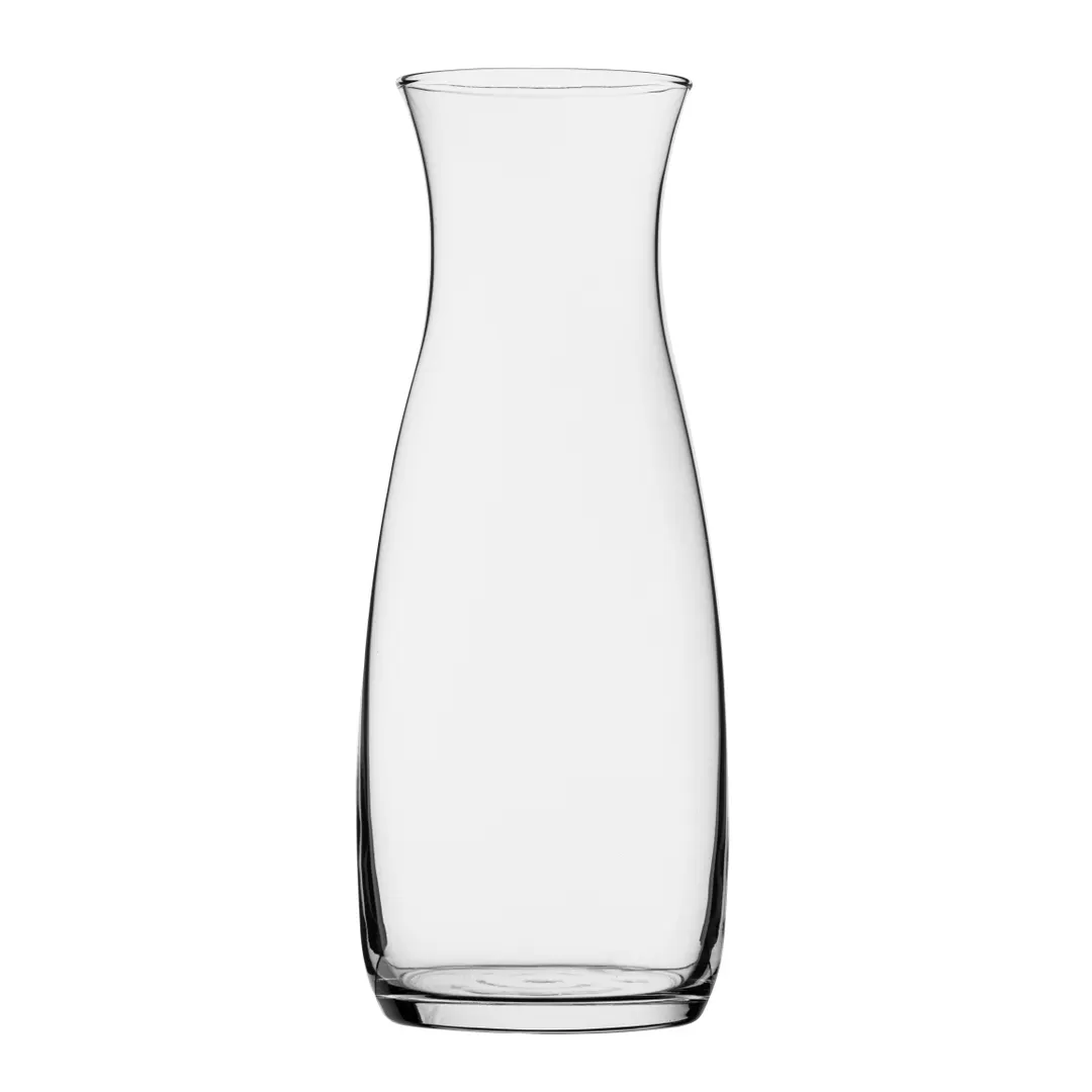 Steelite P43813 - 40 oz Carafe, 9.75"H x 4"W x 3"D, Soda Lime Glass, Vintage, Amphora - 6/Case