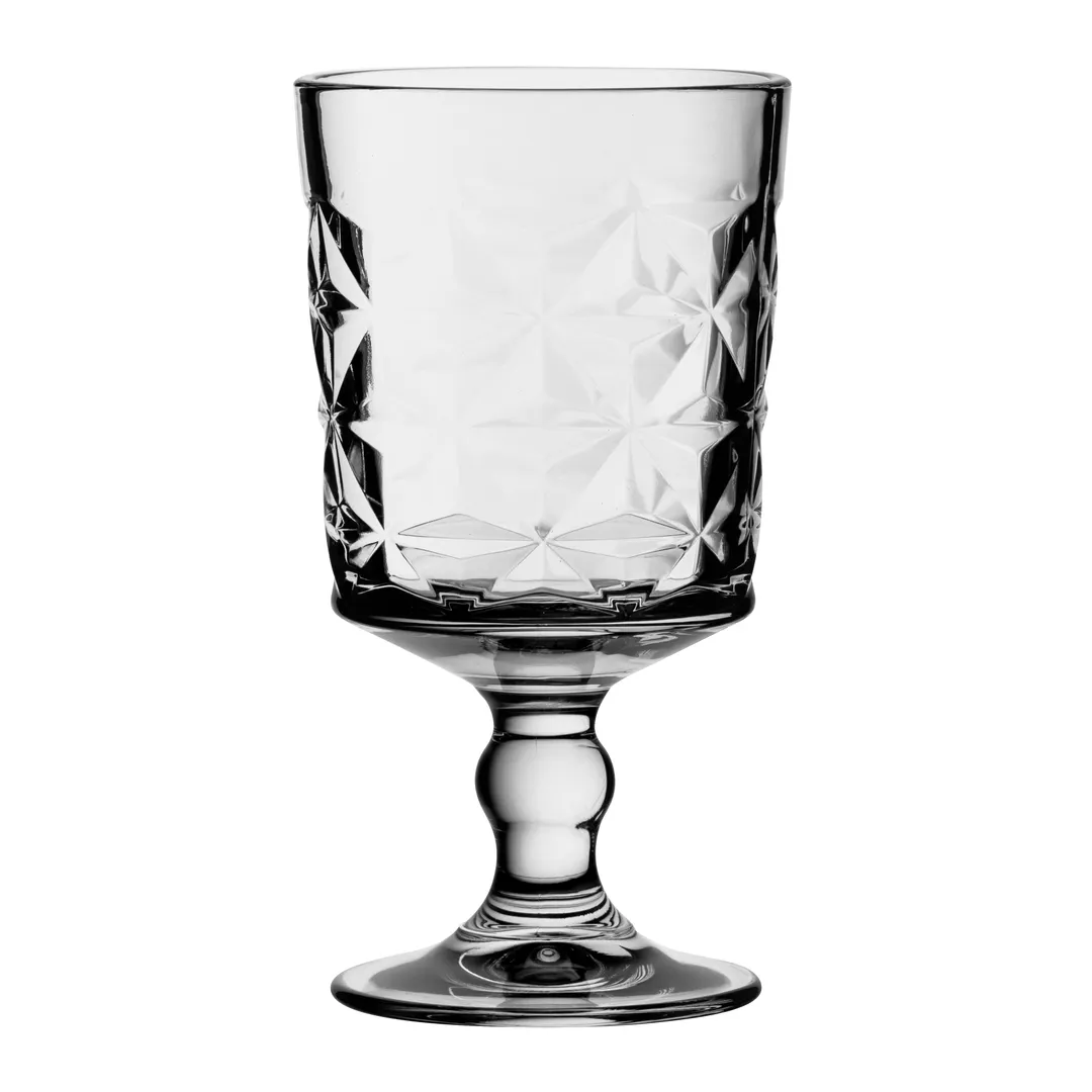 Steelite P440459 Goblet Glass – 11.5 Oz, 6.25" H × 3.5" Dia, Soda Lime, Pasabahce Estrella – 16/Case