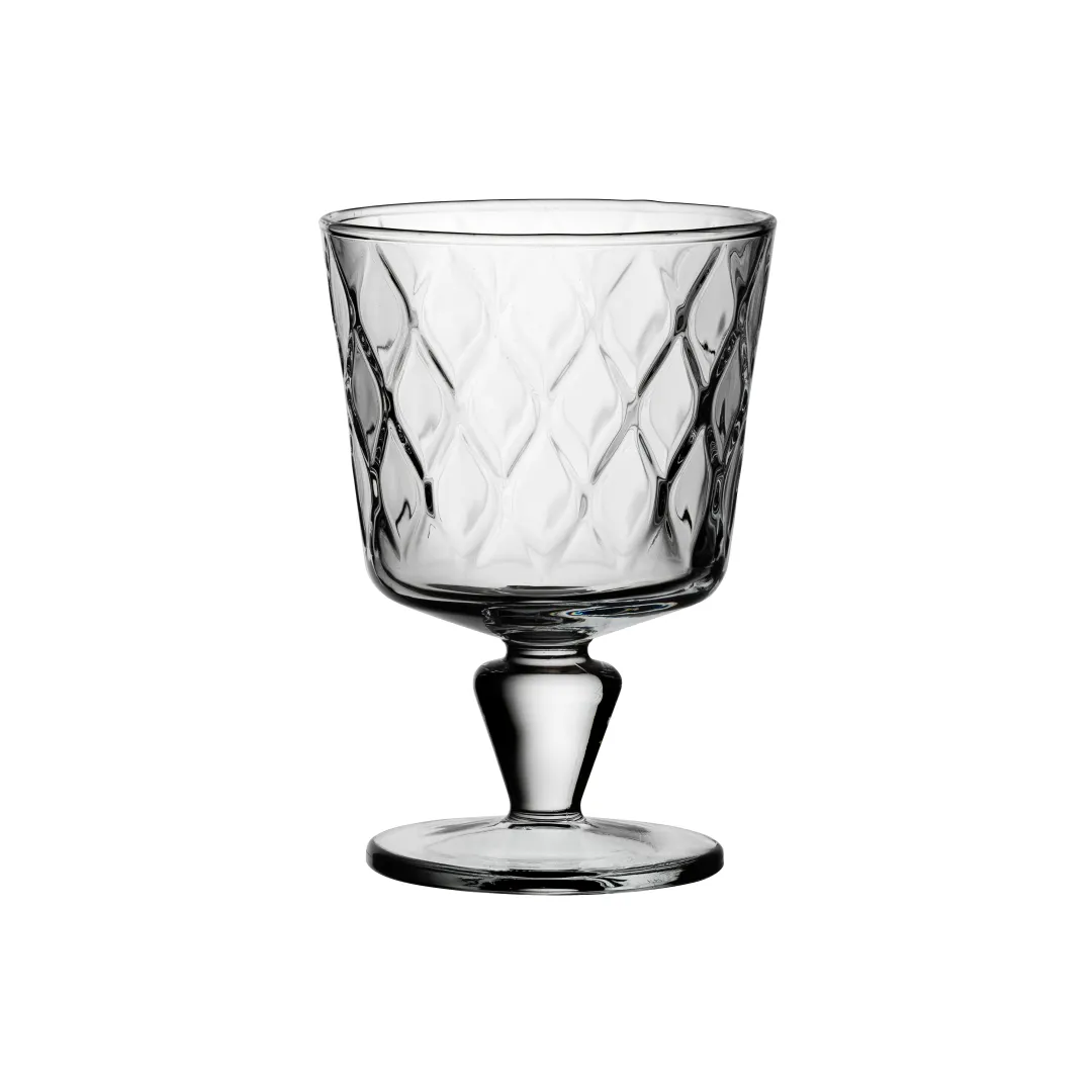 Steelite P440472 Goblet Glass, 9.25 Oz (3.375" x 4.75"), Soda Lime Glass, Dishwasher Safe - 24/Case